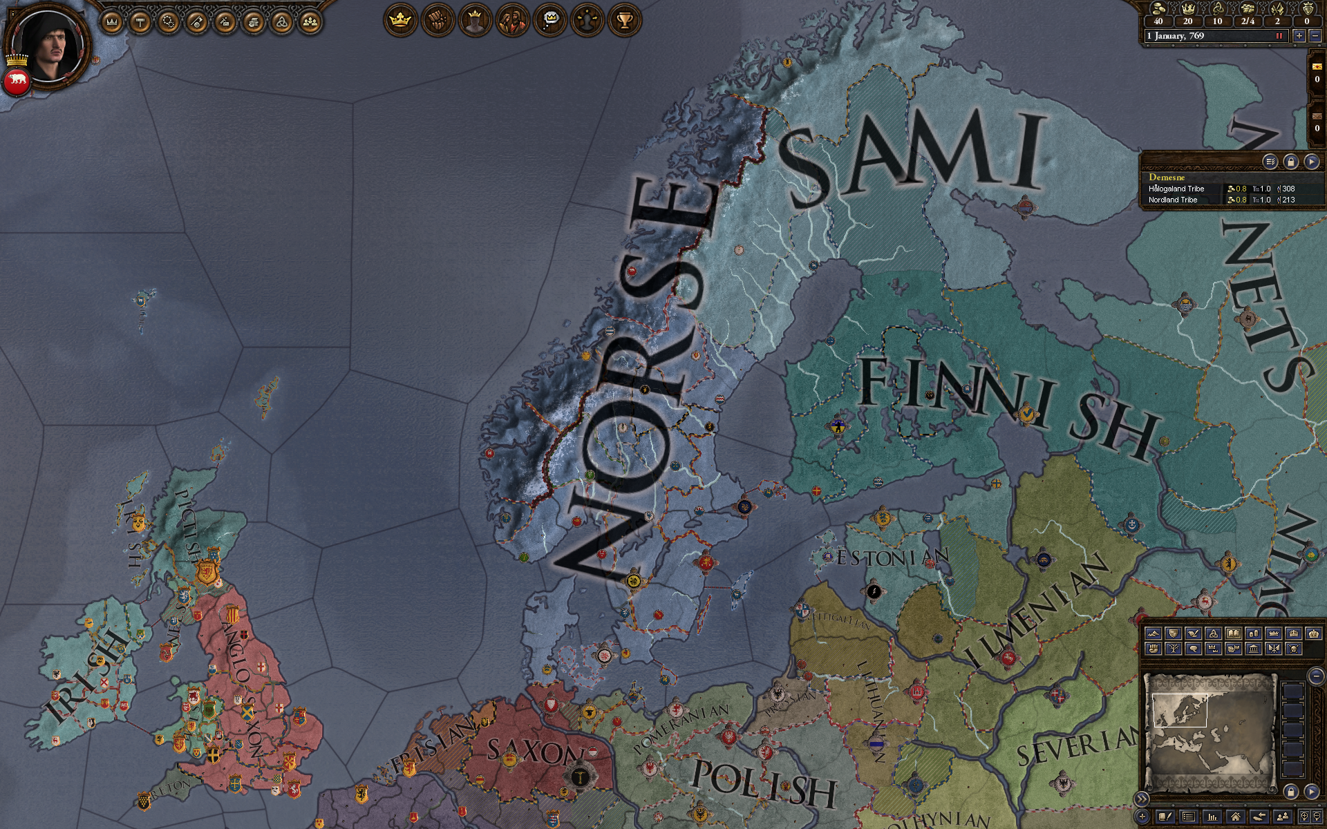 crusader kings 2 tribal