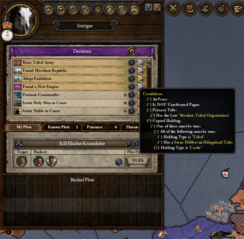 crusader kings 2 absolute tribal organization