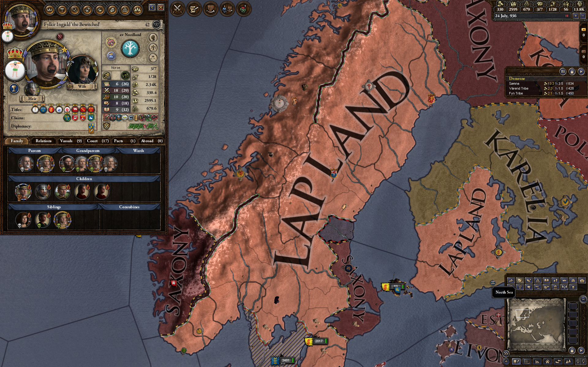 He was a shield maiden at heart! : r/CrusaderKings