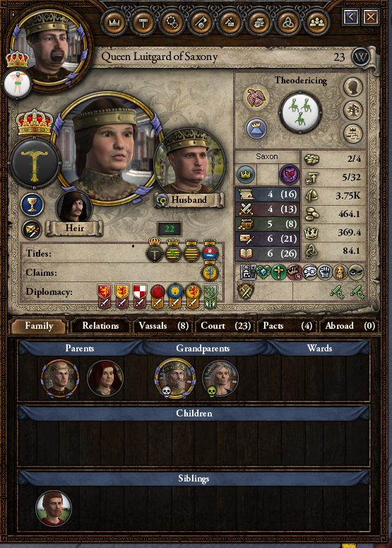 How do I give myself shield maiden? : r/CrusaderKings