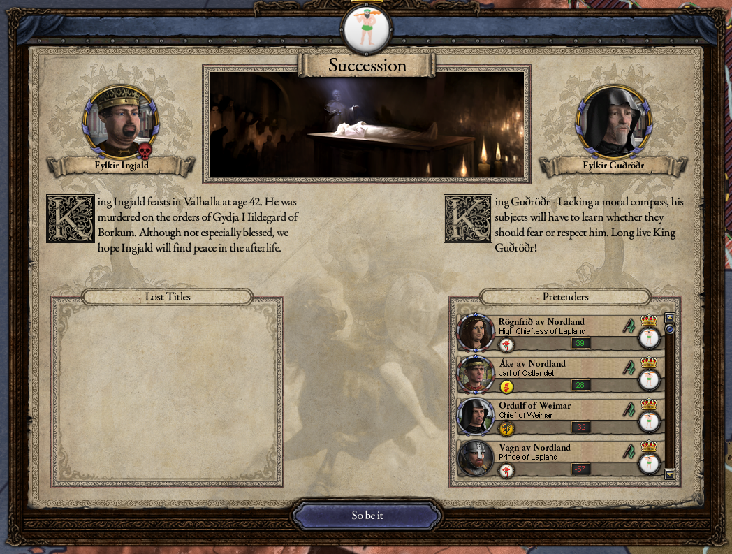 Crusader Kings - Queens, Shield-maiden, Chieftesses take the